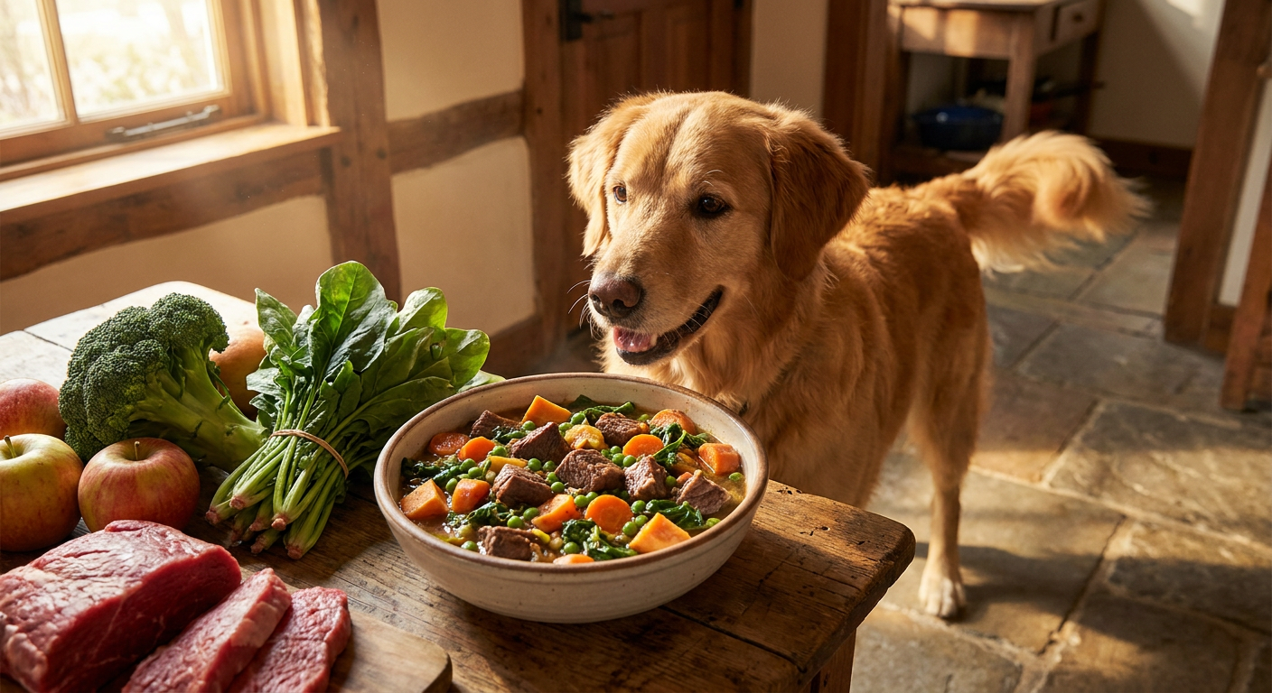 Hundefutter ohne Zucker: Darum ist es so wichtig | Pfotenmahl Infografik: Vorteile von Hundefutter ohne Zucker für die Zahngesundheit, Verdauung und Gewichtskontrolle des Hundes